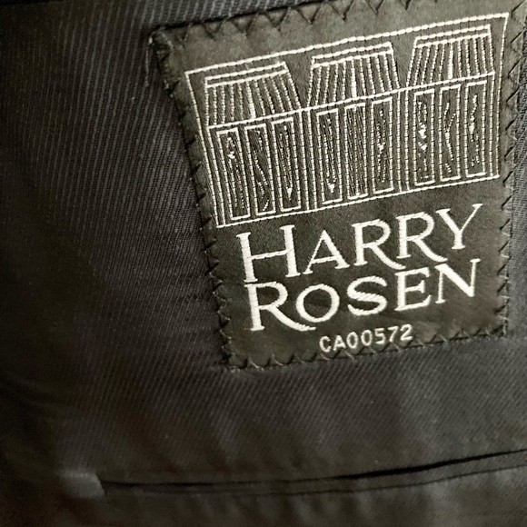 Burberry men’s jacket 40R Blue with delicate pin striping - Picture 8 of 8